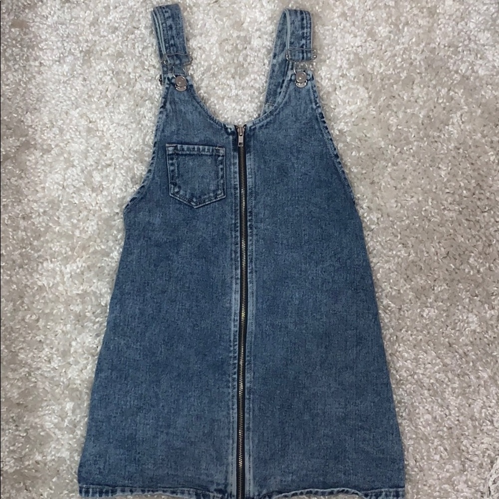 Denim Overall Dress